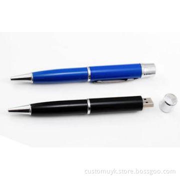 Metallic 64GB U Disk Pen Drive USB 2.0 Imprinted With Logo